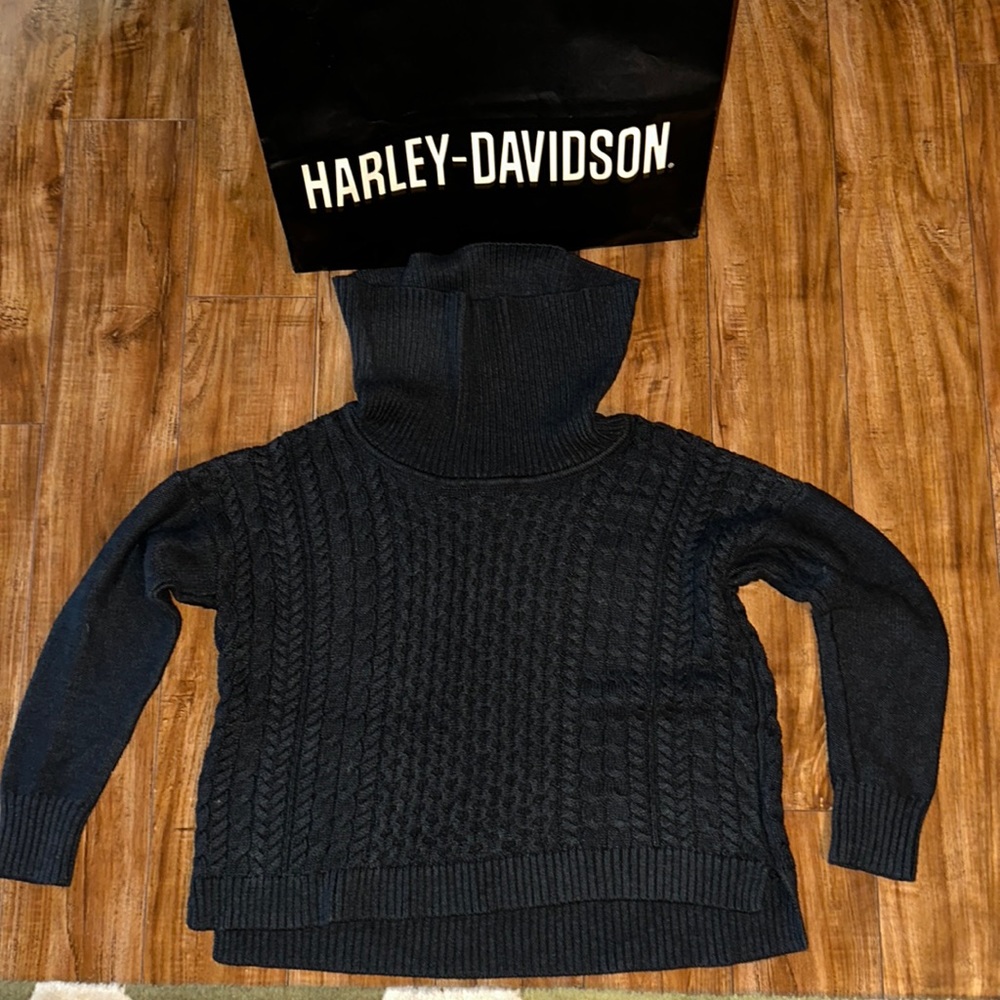 American Eagle Outfitters Cable Knit Cowl Neck Sweater XL